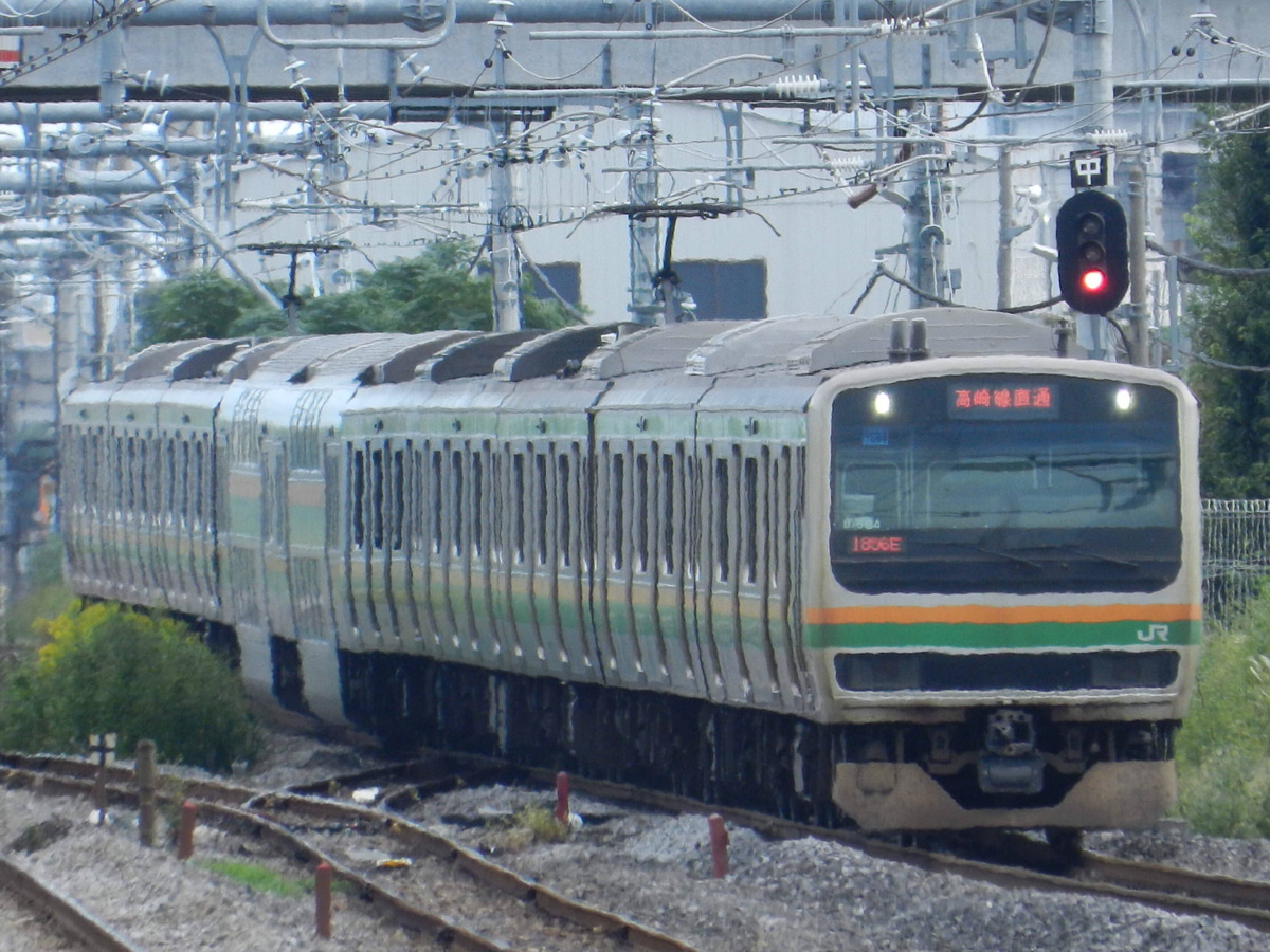 JR東日本 小山車両センター E231系 ヤマ584編成