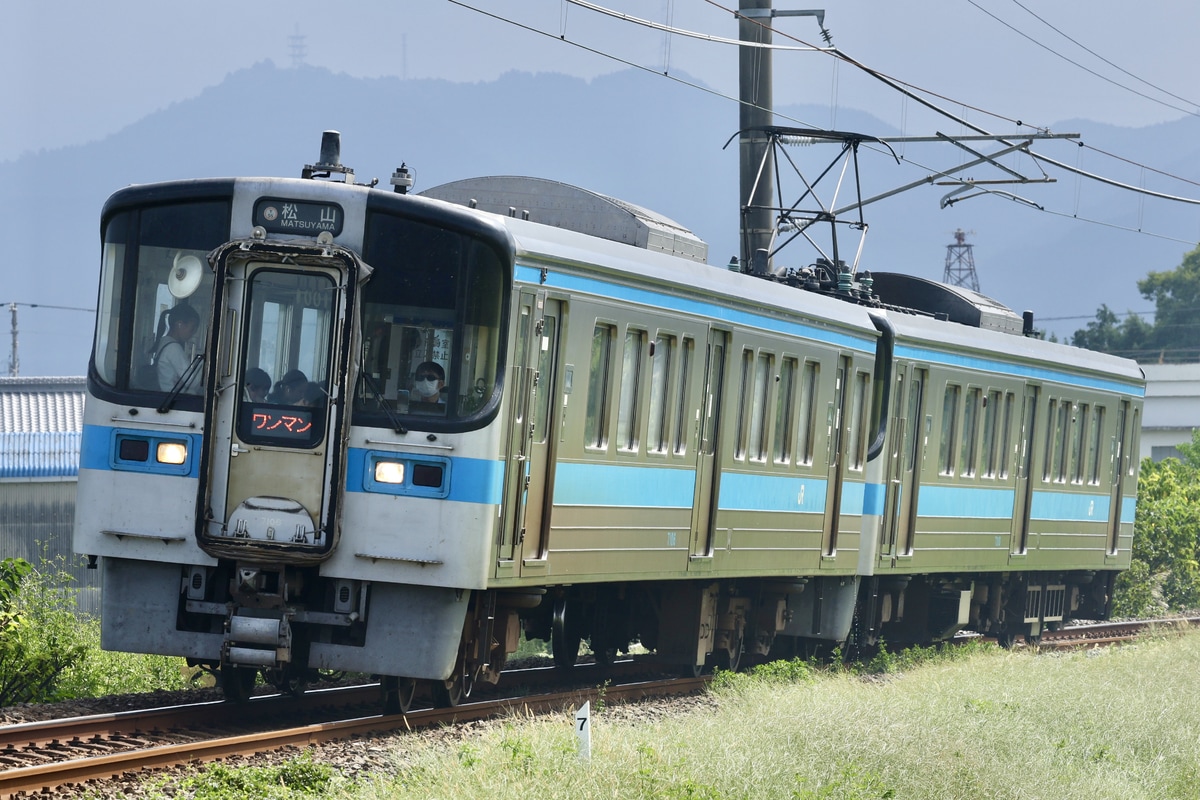 JR四国 松山運転所 7000系 7106