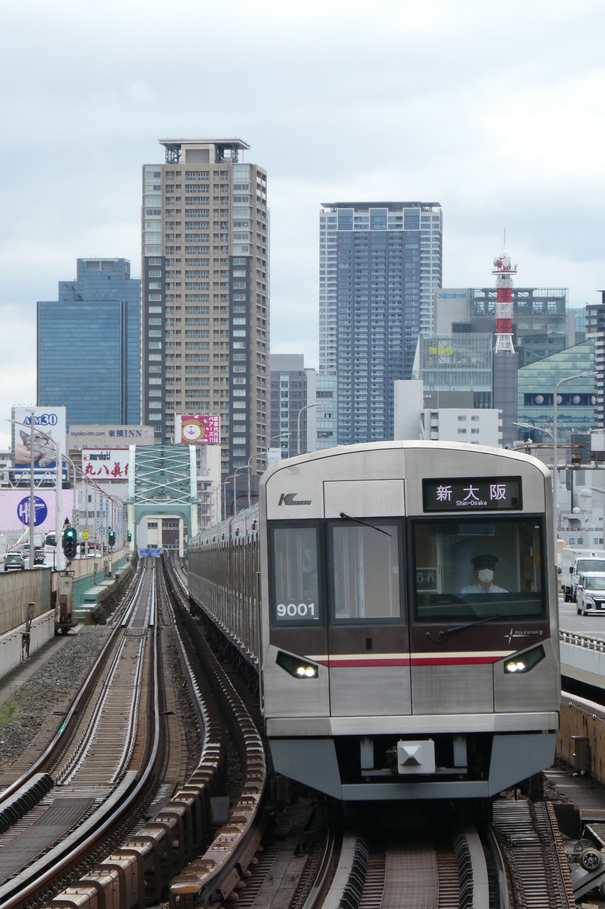 北大阪急行電鉄 桃山台車庫 9000系 9001F