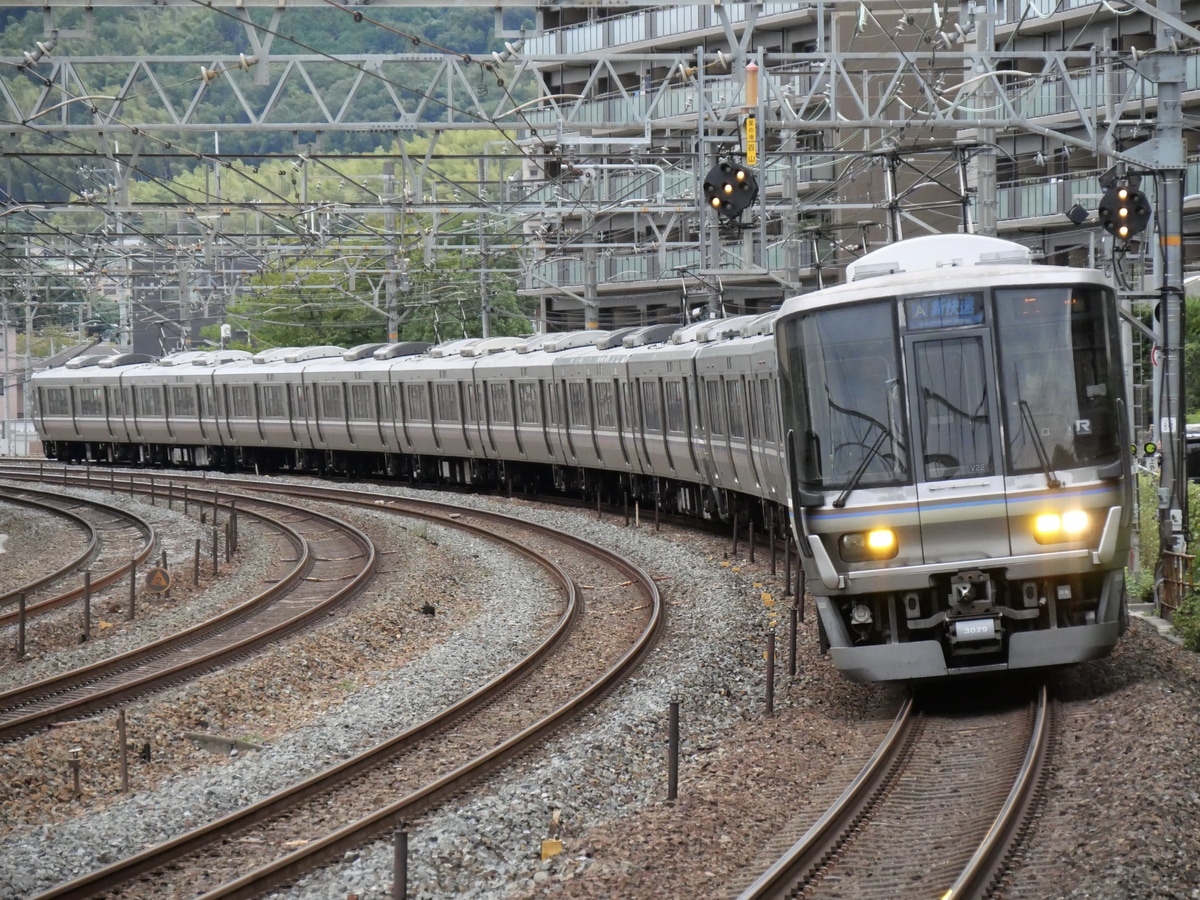 JR西日本 網干総合車両所本所 223系 V22編成