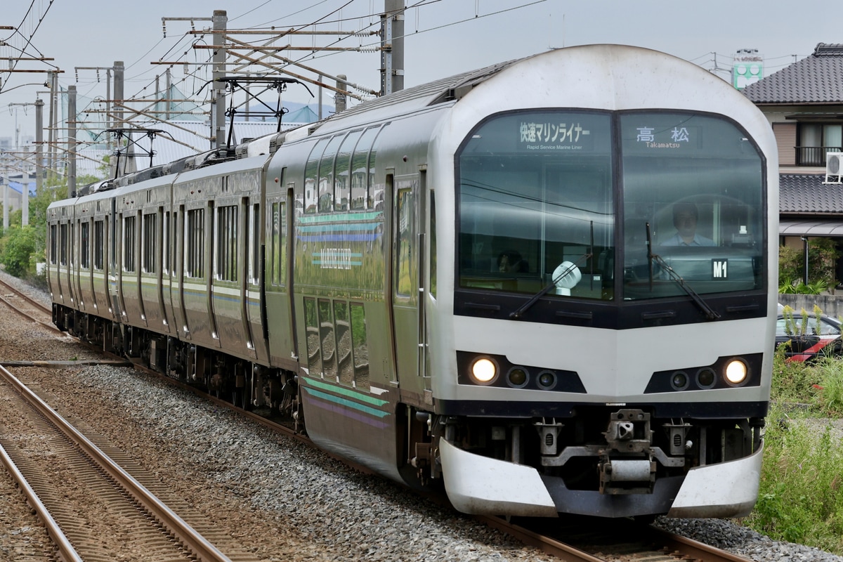 JR四国 高松運転所 5000系 M1編成