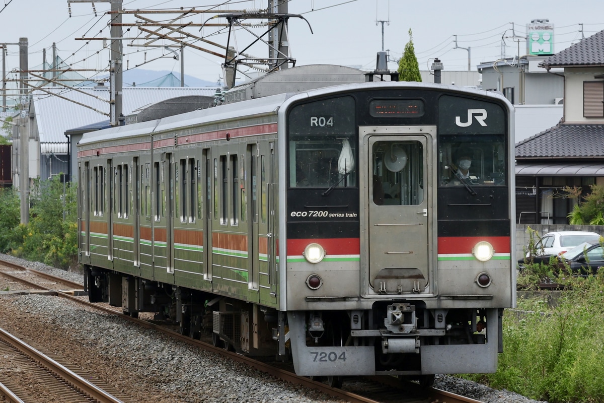 JR四国 高松運転所 7200系 R04編成