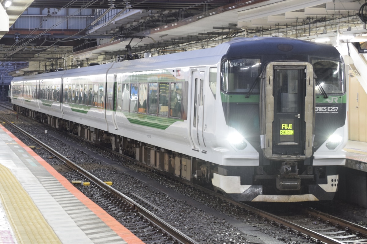 JR東日本 大宮総合車両センター東大宮センター E257系 オオOM-51編成