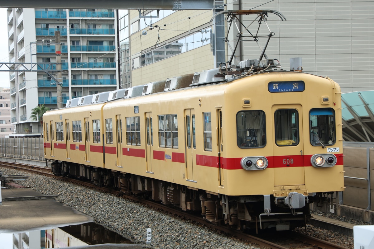 西日本鉄道  600形 608F