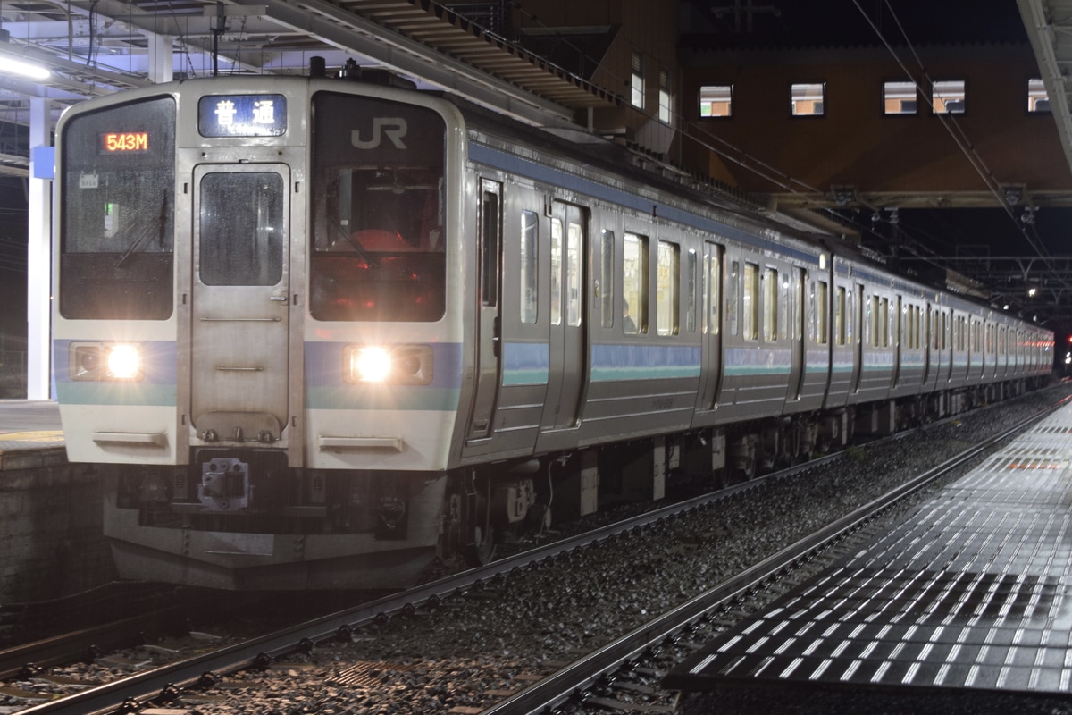 JR東日本 長野総合車両センター 211系 ナノN608編成