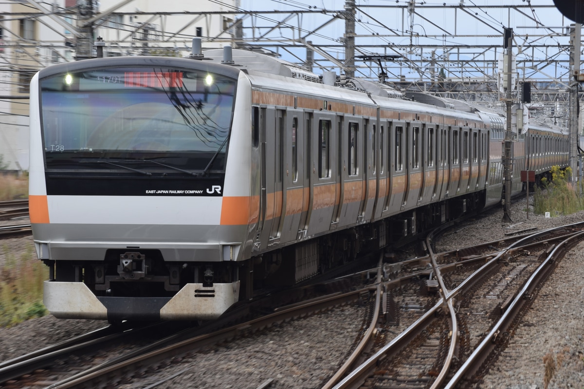 JR東日本 豊田車両センター本区 E233系 トタT28編成