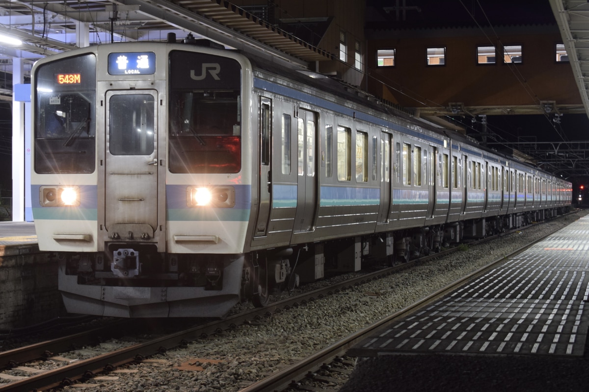 JR東日本 長野総合車両センター 211系 ナノN609編成