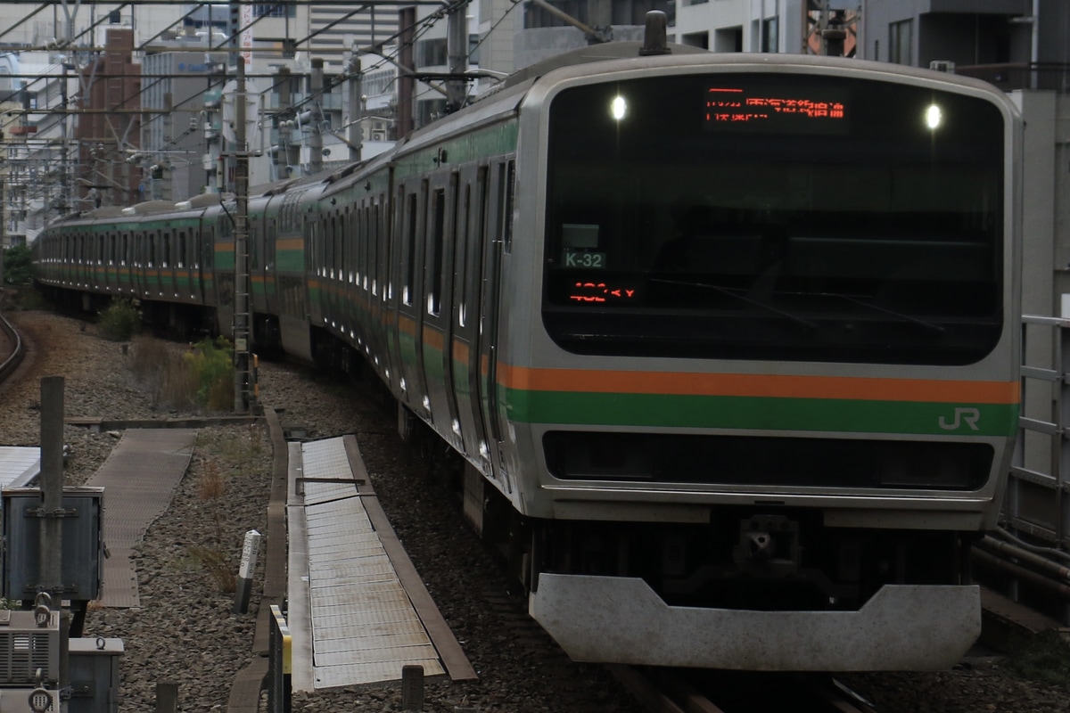 JR東日本 国府津車両センター E231系 コツK-32編成