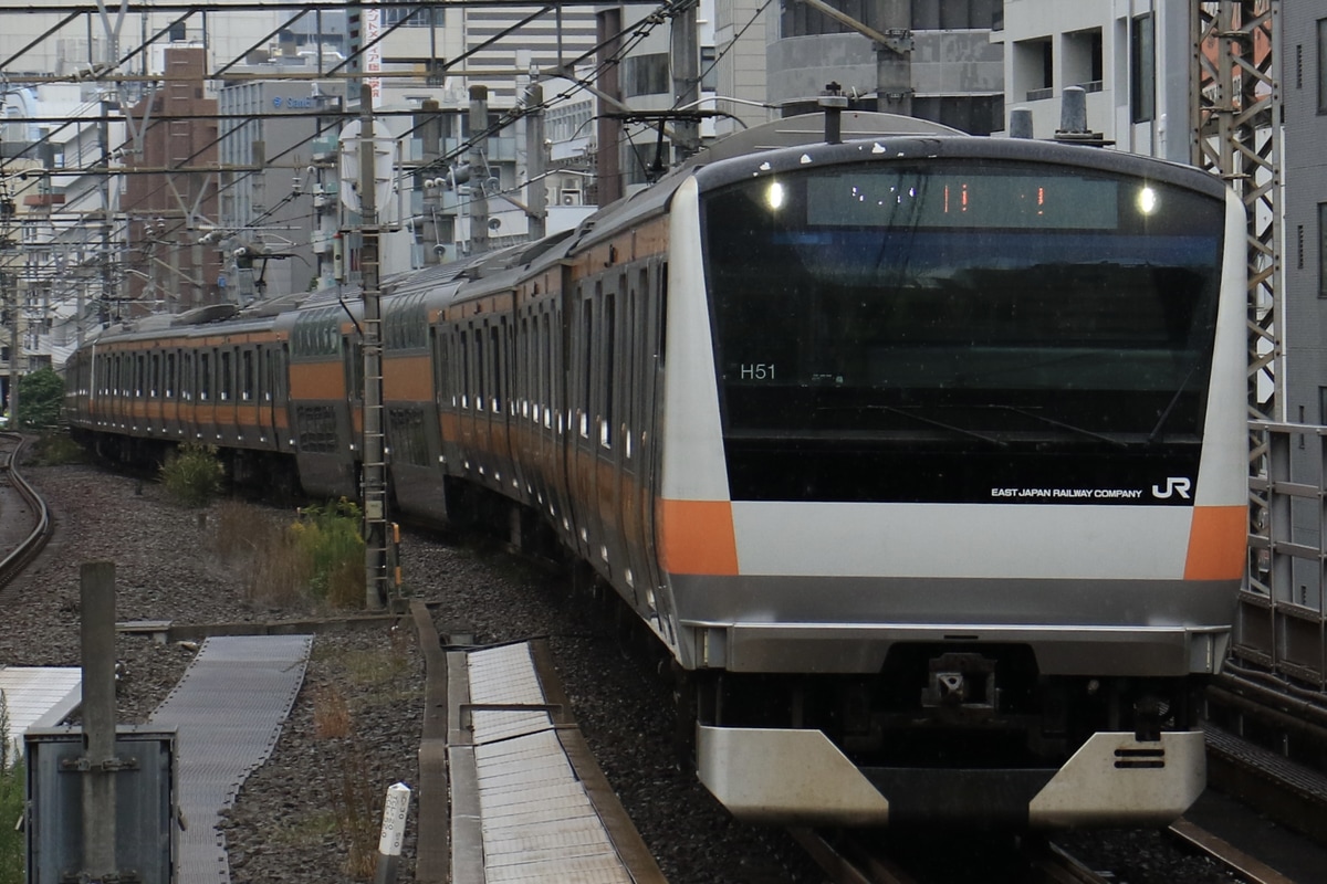 JR東日本 国府津車両センター E233系 トタH51編成