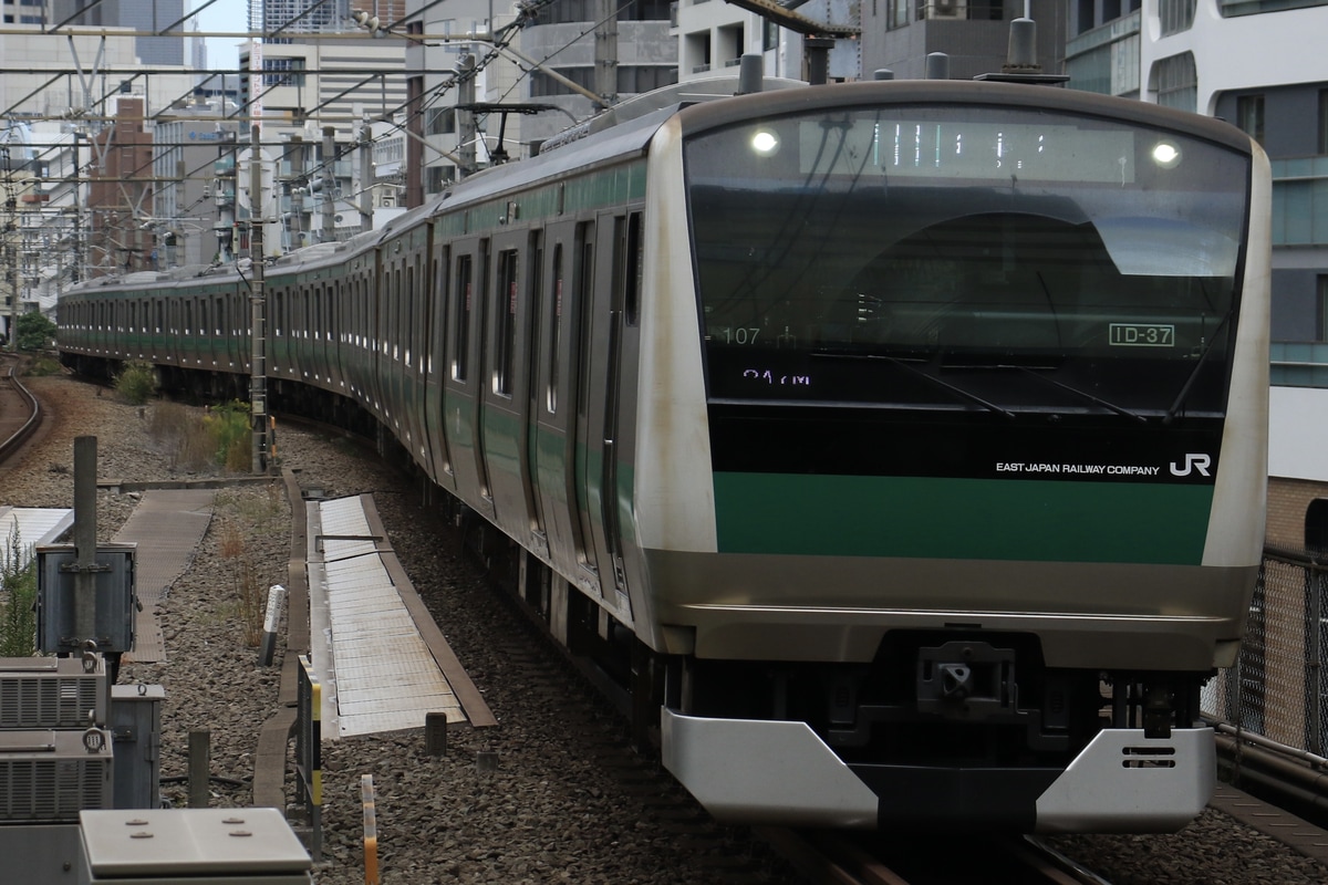 JR東日本 川越車両センター E233系 ハエ107編成