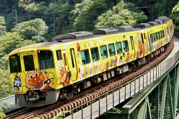 JR四国2700系2704を小歩危～阿波川口間で撮影した画像