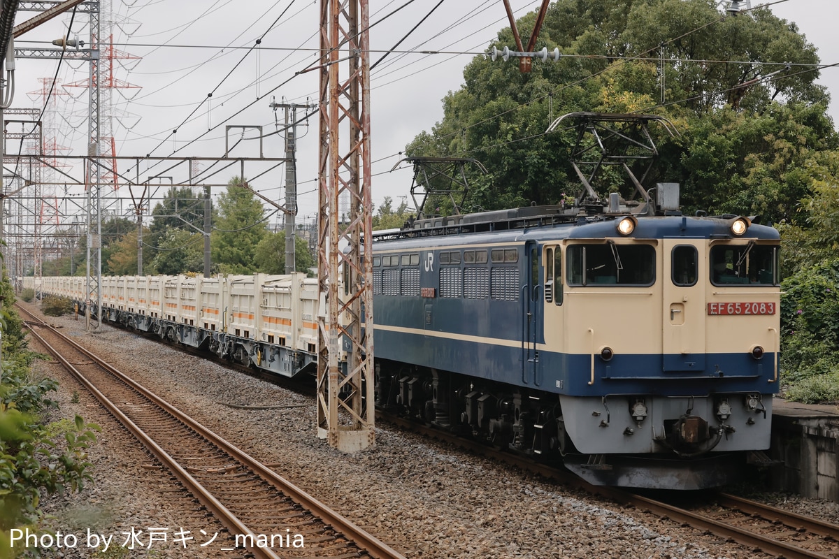 JR貨物 新鶴見機関区 EF65 2083