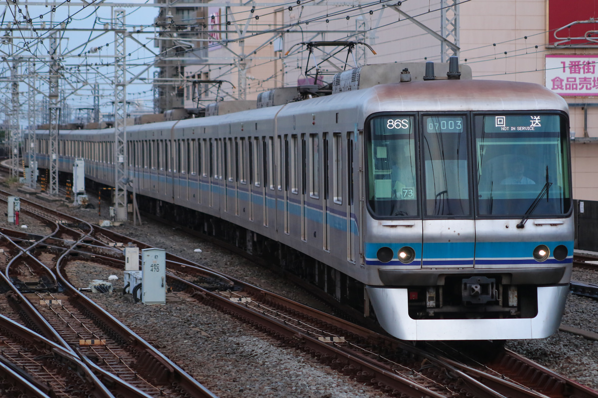東京メトロ 深川検車区 07系 07-103F