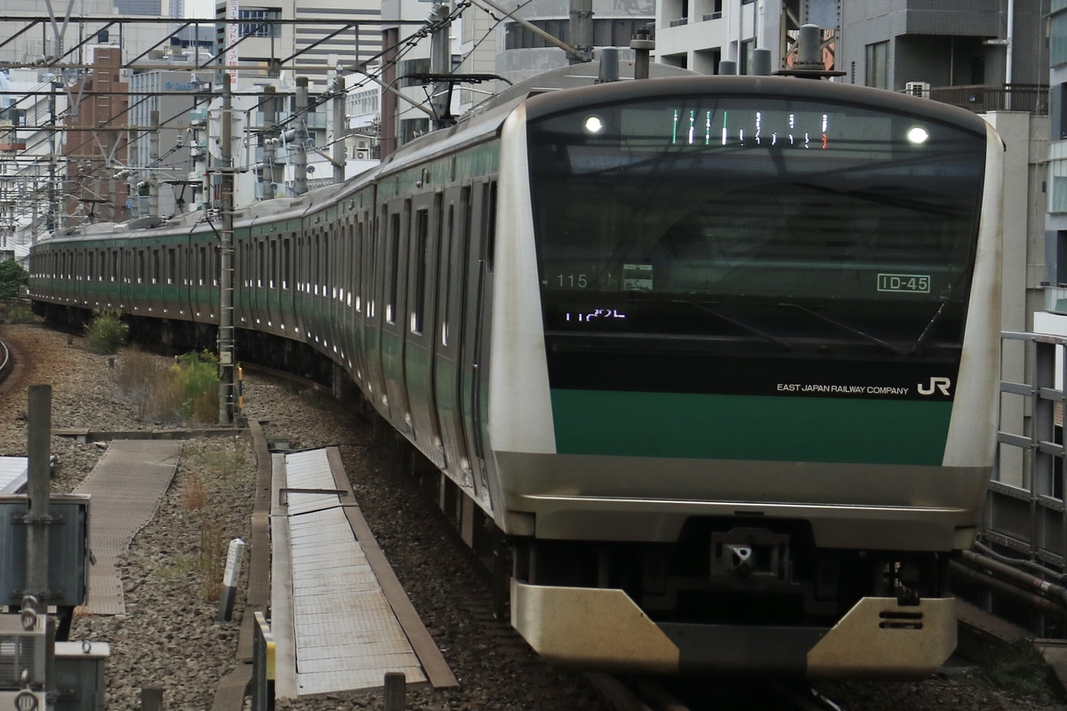 JR東日本 川越車両センター E233系 ハエ115編成