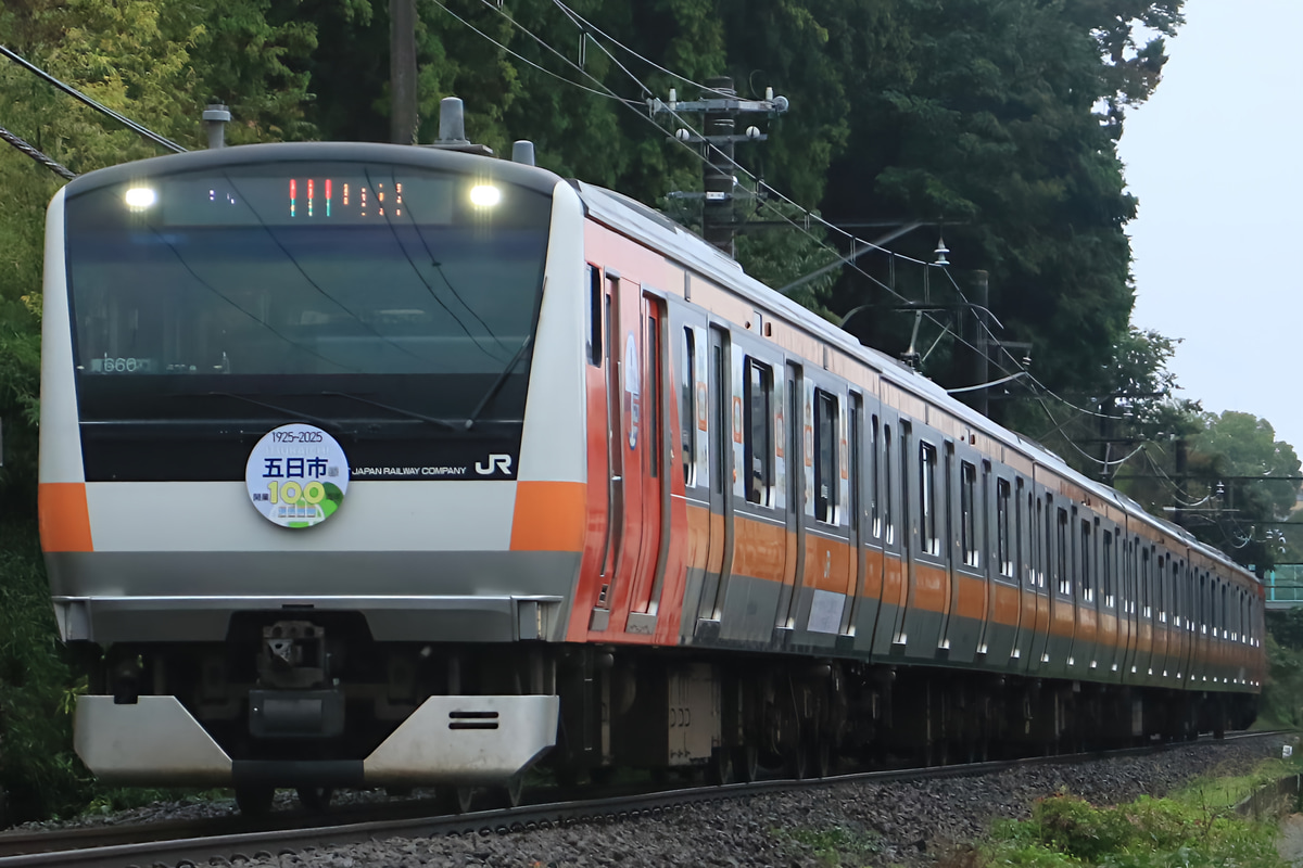 JR東日本 豊田車両センター本区 E233系 トタ青660編成