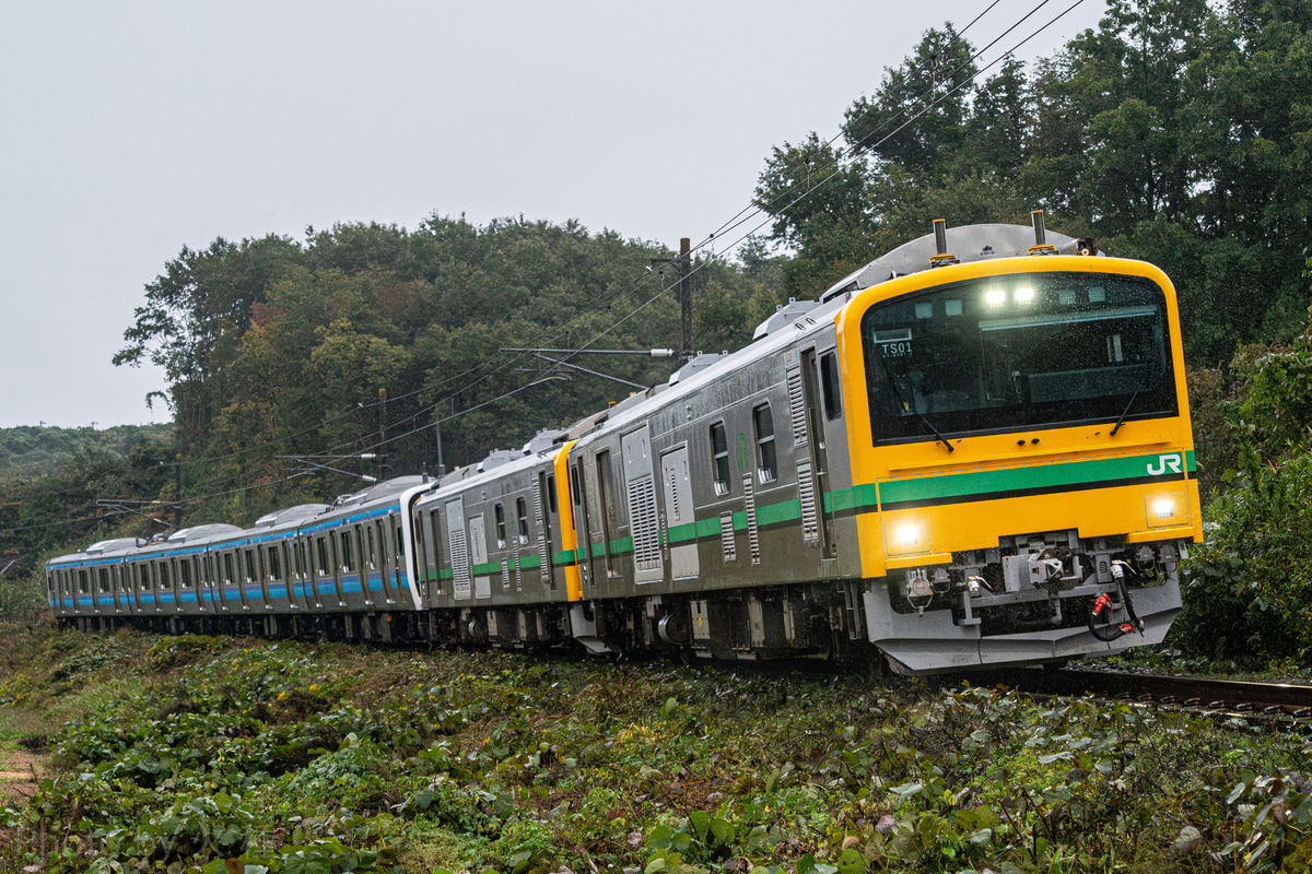 JR東日本 ぐんま車両センター GV-E197系 クンTS-01編成