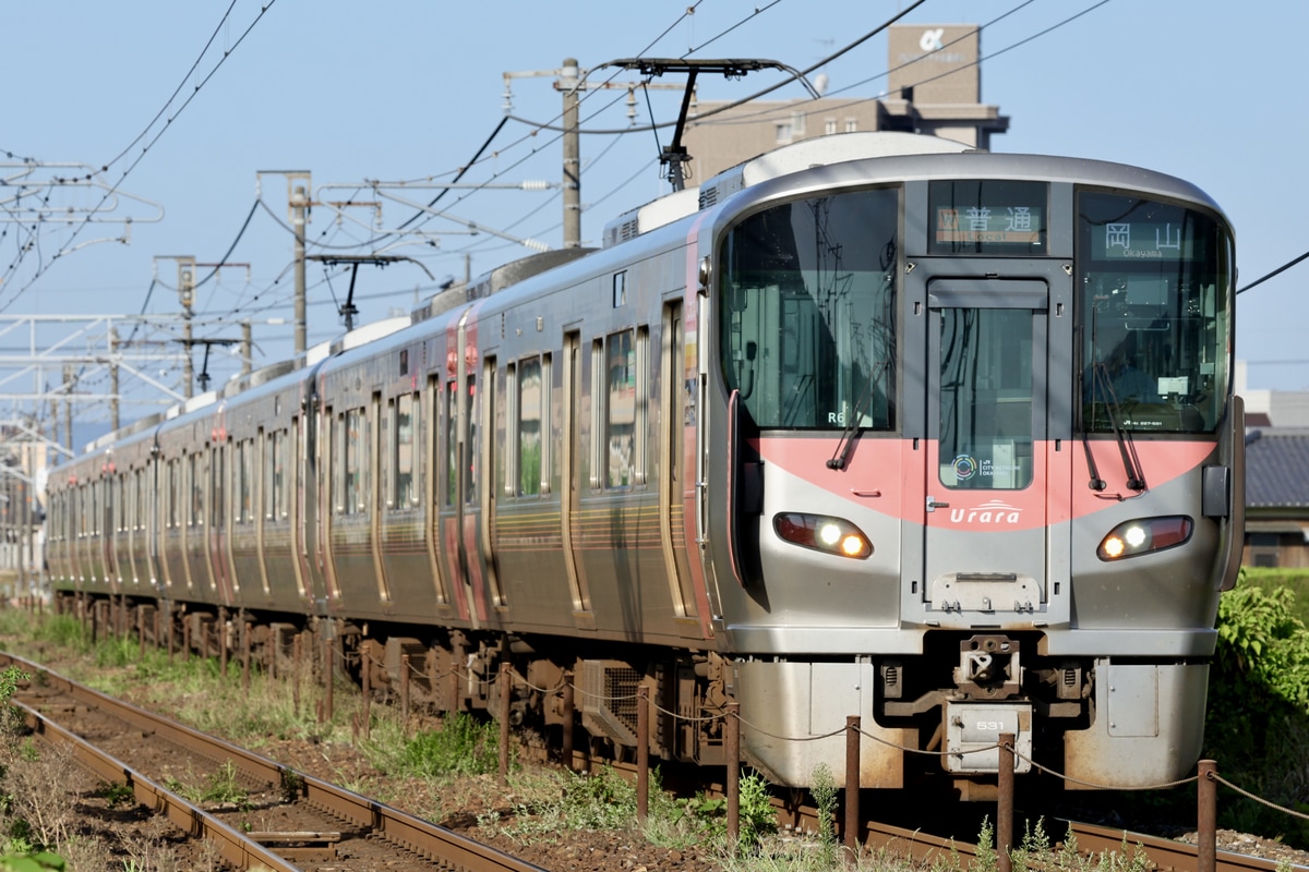 JR西日本 下関総合車両所岡山電車支所 227系 R6編成