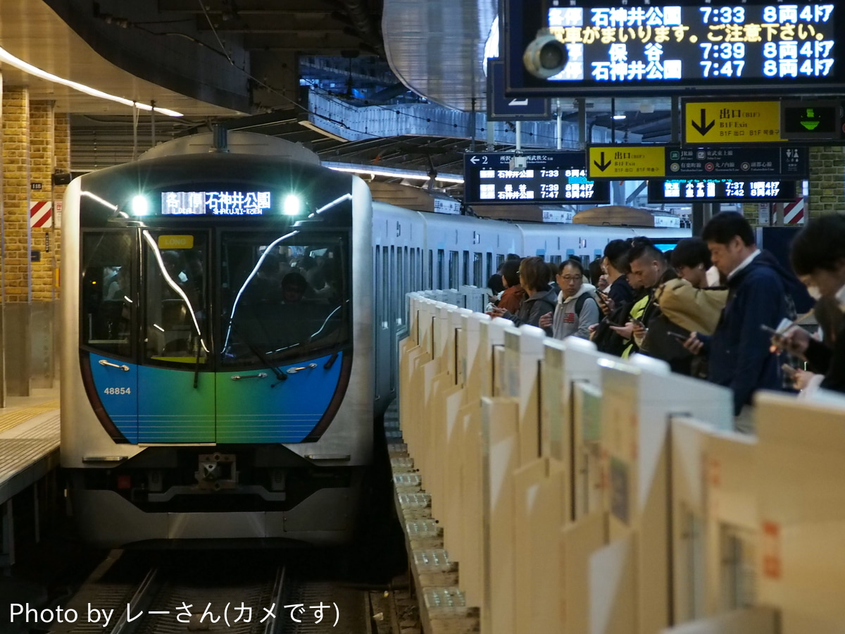 西武鉄道  40000系 48154F