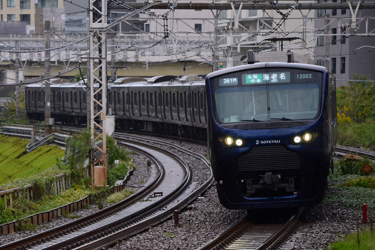 相模鉄道 かしわ台車両センター 12000系 12102F