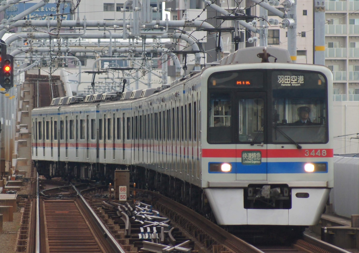 京成電鉄 宗吾車両基地 3400形 3448F