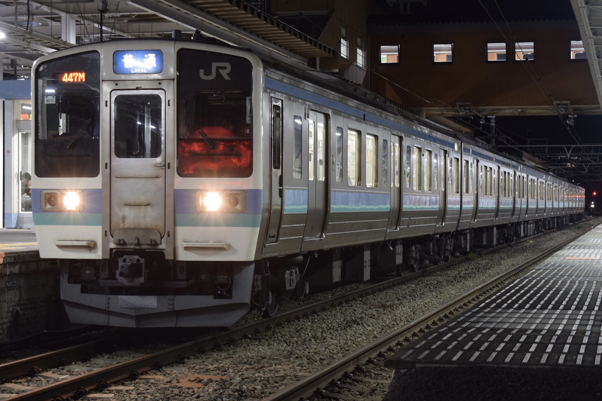 JR東日本 長野総合車両センター 211系 ナノN614編成