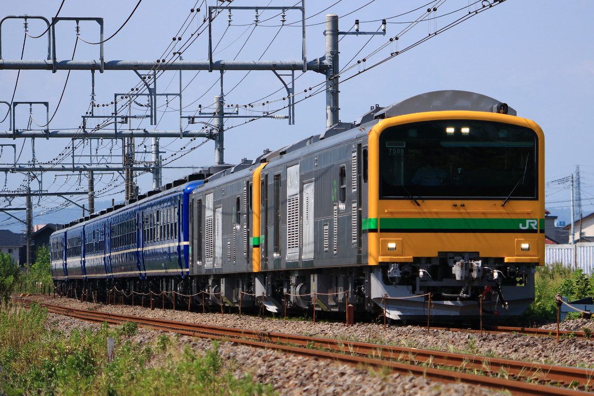JR東日本 高崎車両センター GV-E197系 TS08編成