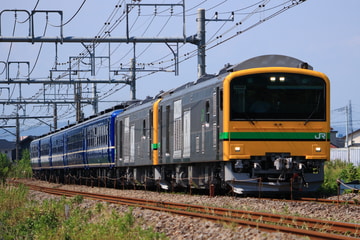 JR東日本GV-E197系TS08編成を新前橋～井野間で撮影した画像