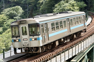 JR四国1000形1022を小歩危～阿波川口間で撮影した画像