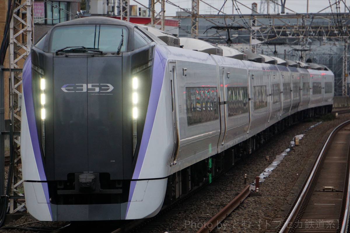 JR東日本 松本車両センター E353系 モトS108編成