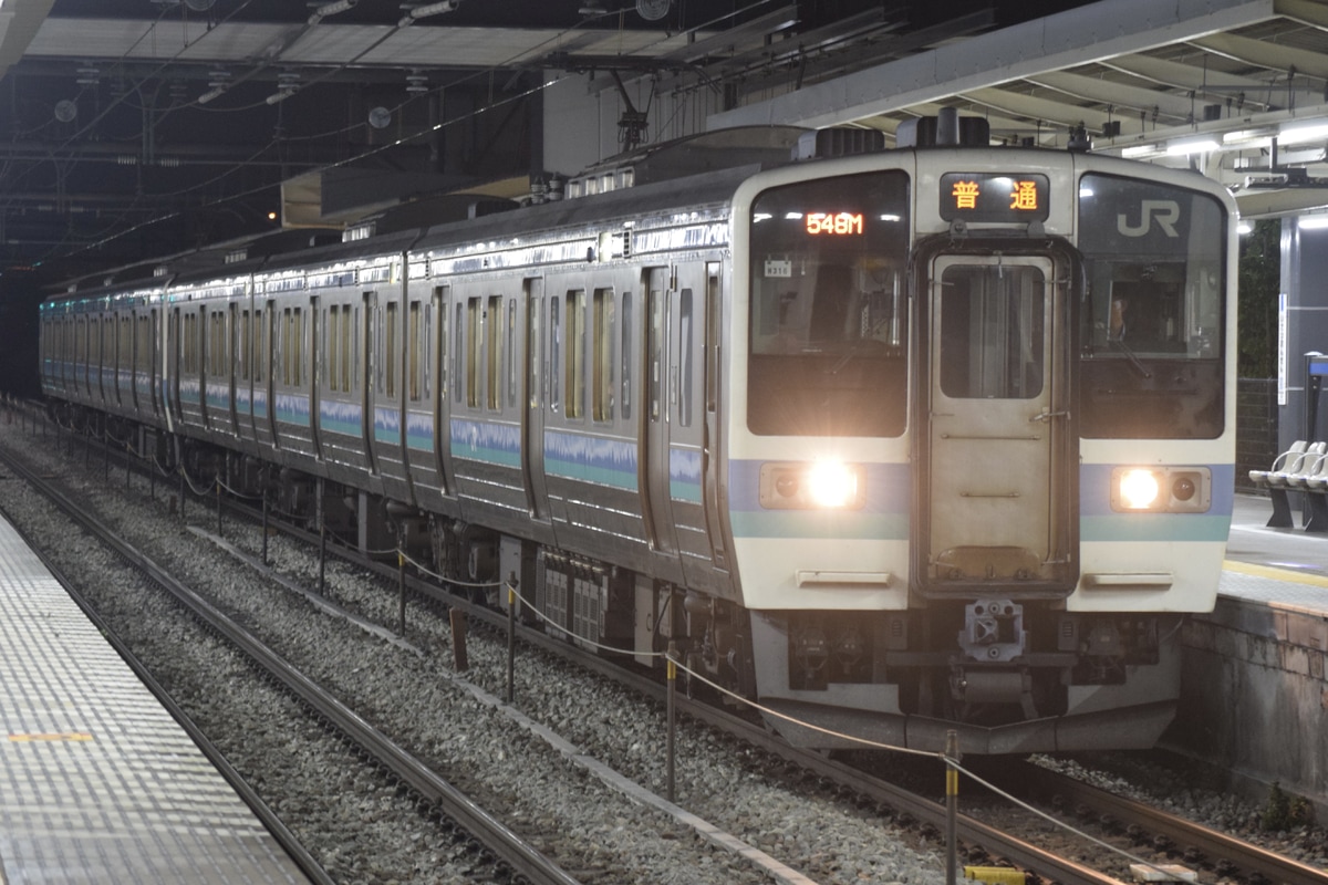 JR東日本 長野総合車両センター 211系 ナノN316編成