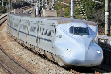 JR西日本N700系S4編成を岡山～相生間で撮影した画像