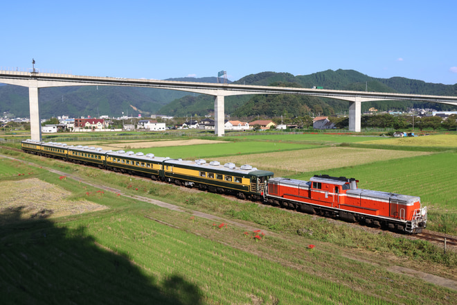 DD51形DD51-1193を和田山～竹田間で撮影した写真