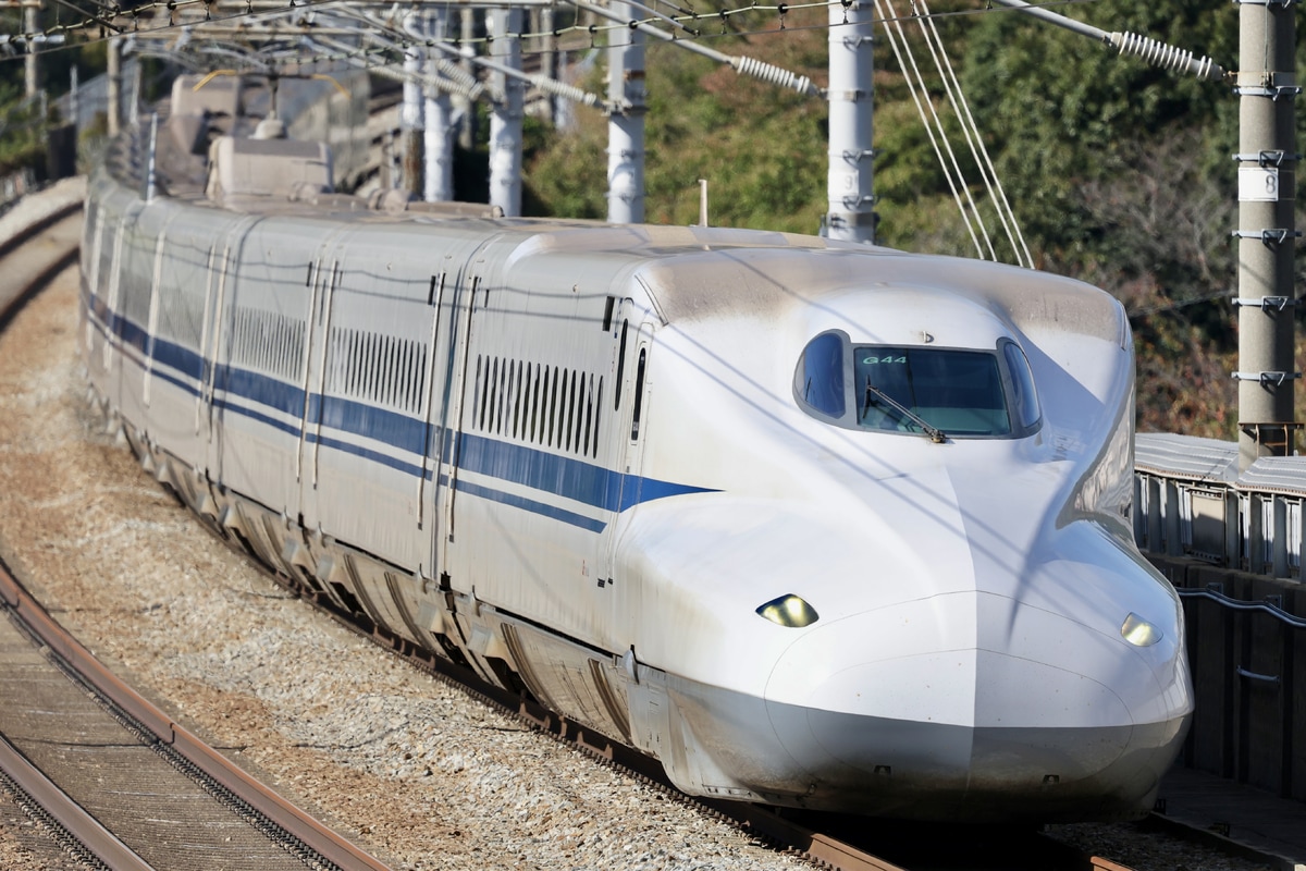 JR東海 大阪交番検査車両所 N700系 G44編成