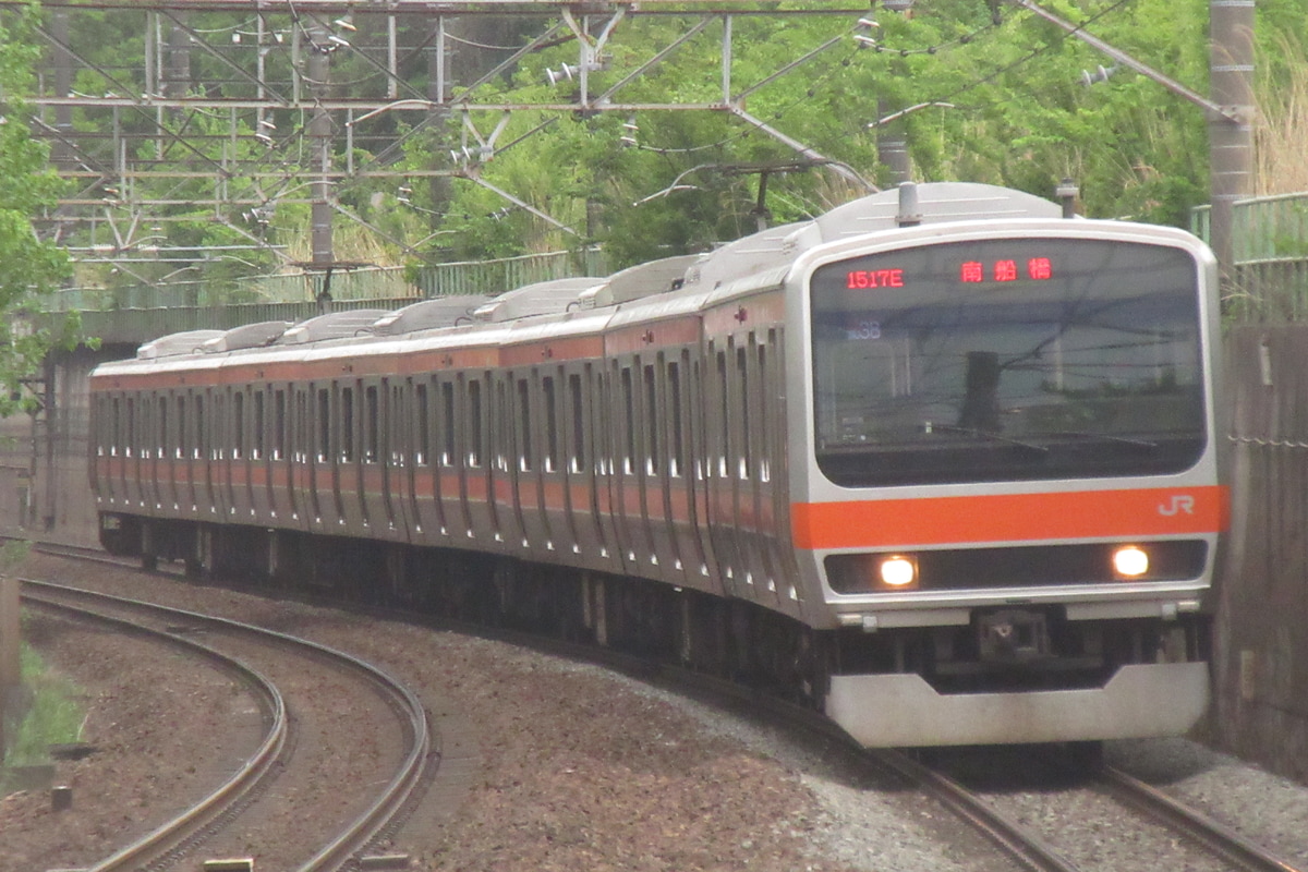 JR東日本  E231系 ケヨMU38編成