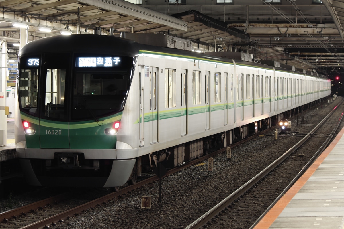 東京メトロ 綾瀬検車区 16000系 16120F