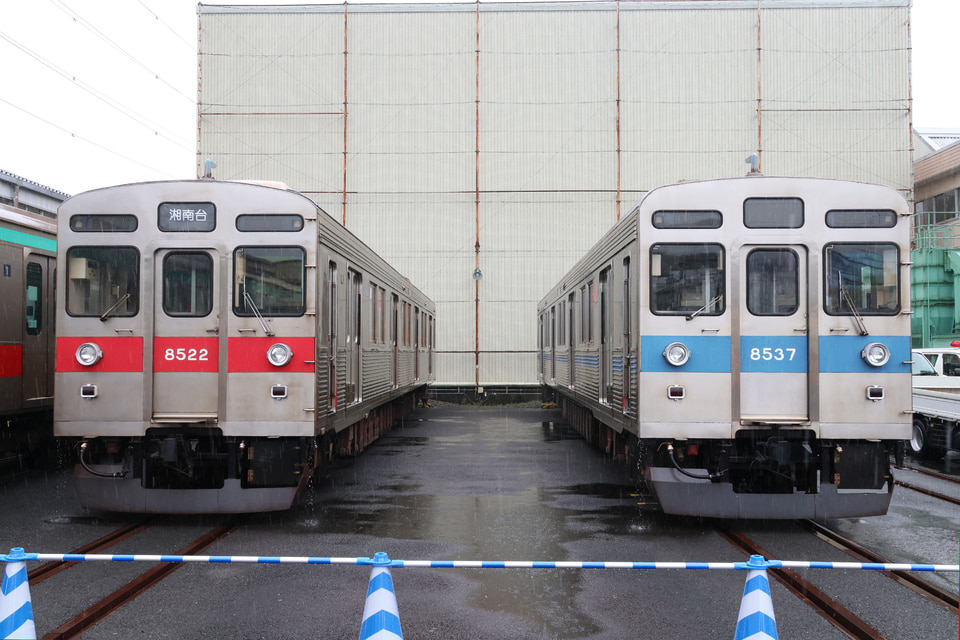 東急8500系8622F(8622編成)（田園都市線）（廃車済）の編成データ