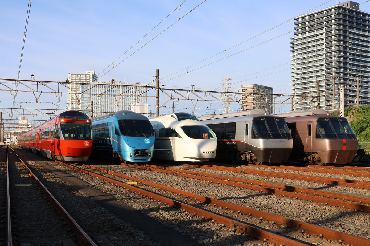 小田急電鉄 海老名検車区 50000形 