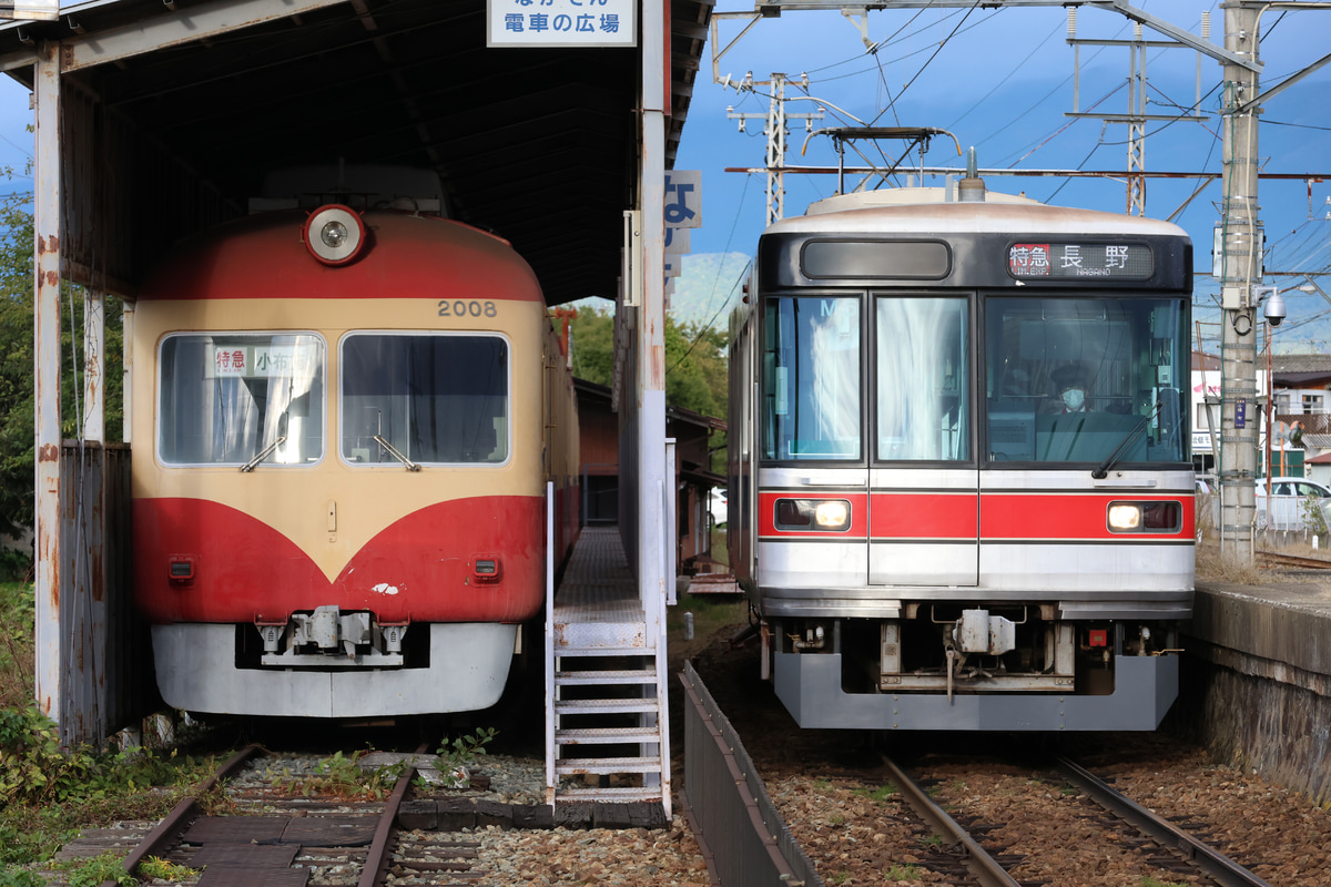 長野電鉄 須坂車両工場 3000系 M5編成