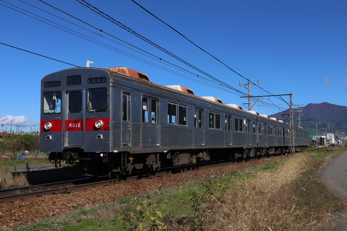 長野電鉄 須坂車両工場 8500系 T2編成