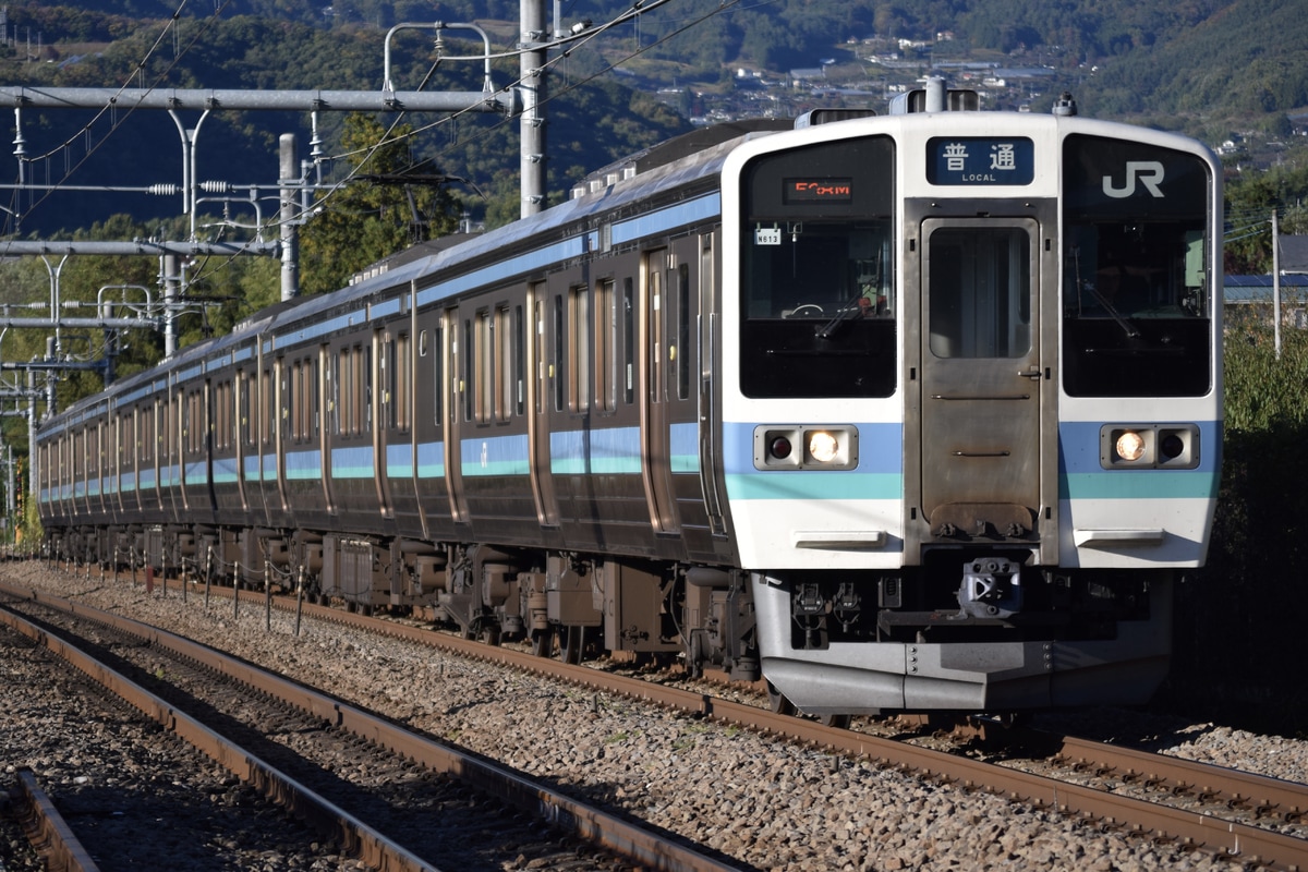 JR東日本 長野総合車両センター 211系 ナノN613編成