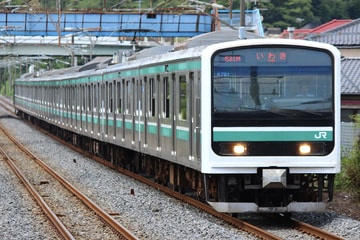 JR東日本E501系カツK701編成を内郷駅で撮影した画像
