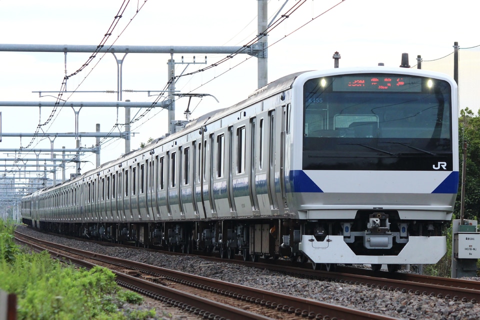 JR東E531系カツK455編成<br class="br-sp" />(カツK455)の写真