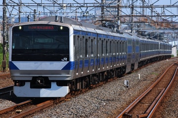 JR東日本E531系カツK415編成を馬橋駅で撮影した画像