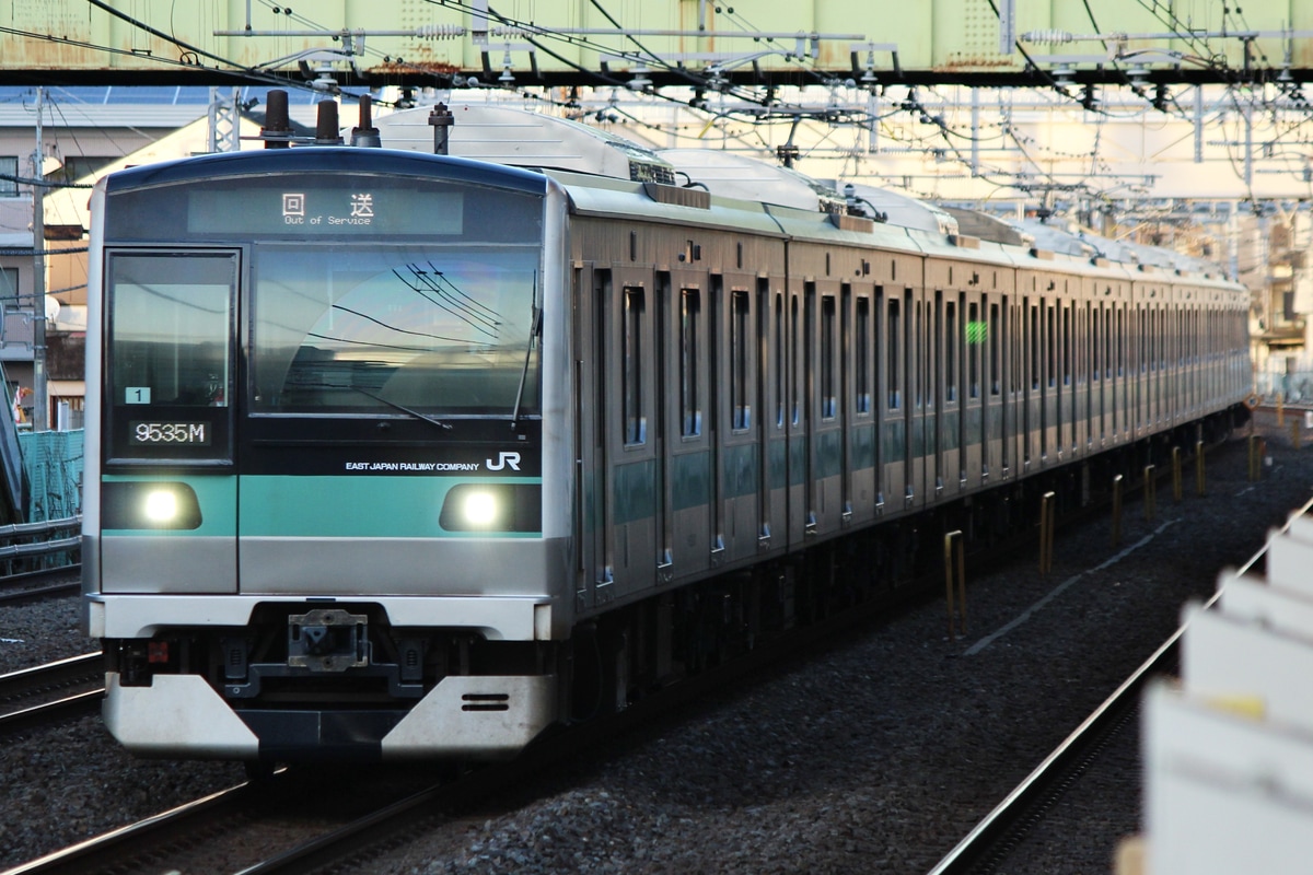 JR東日本 松戸車両センター本区 E233系 マト1編成