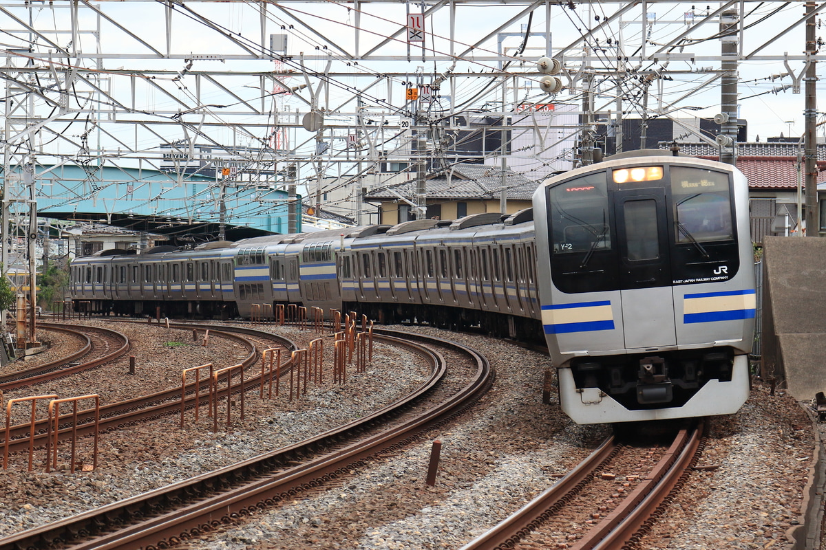 JR東日本 鎌倉車両センター本所 E217系 クラY-2編成
