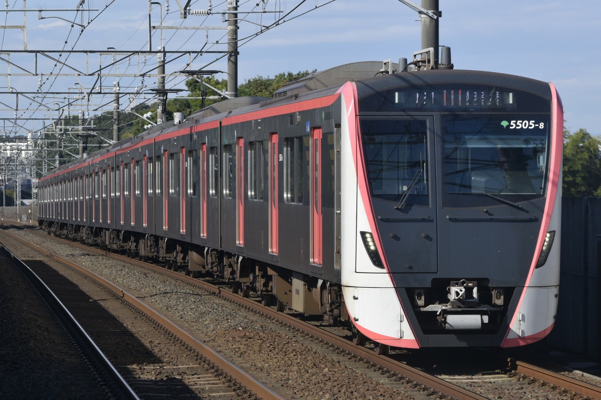 東京都交通局 馬込車両検修場 5500形 5505編成