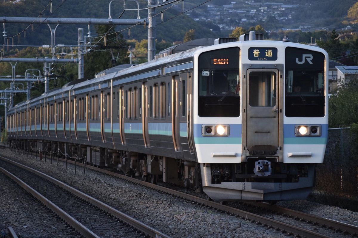 JR東日本 長野総合車両センター 211系 ナノN612編成