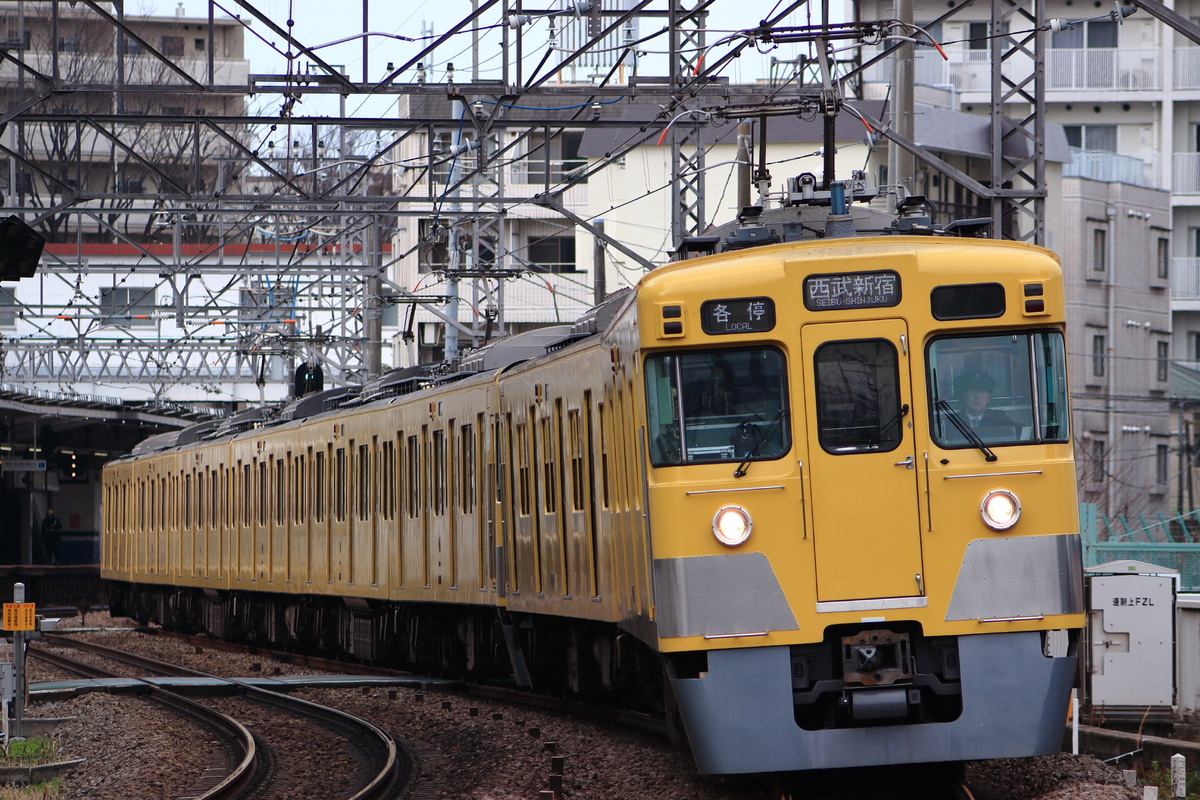 西武鉄道 南入曽車両基地 2000系 2419F