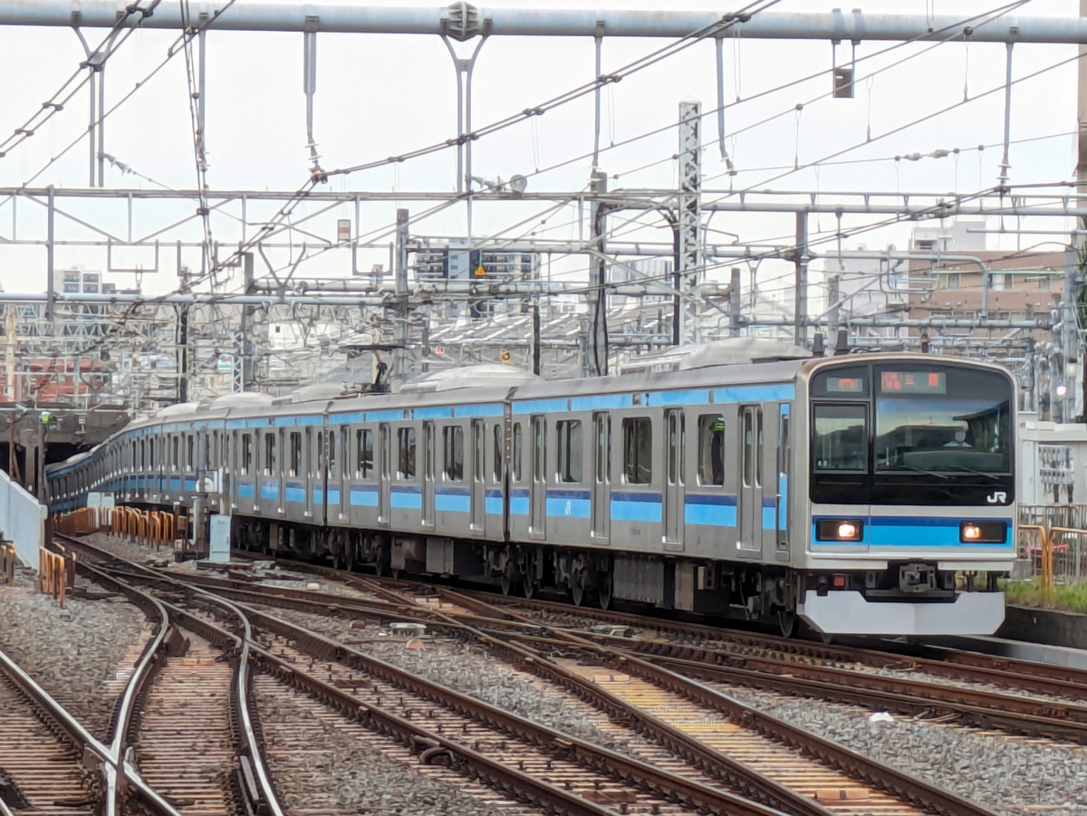 JR東日本 三鷹車両センター E231系 ミツK5編成