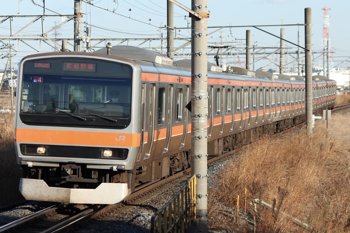 JR東日本 京葉車両センター E231系 ケヨMU4編成